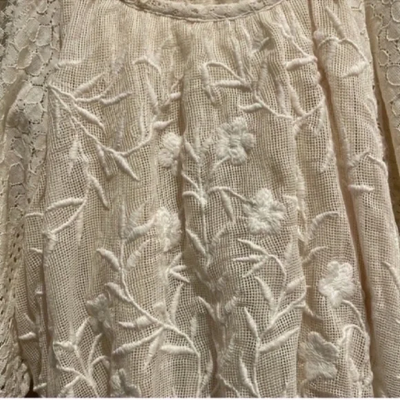 Anthropologie Verb Lace Cutout Maxi dress s 10